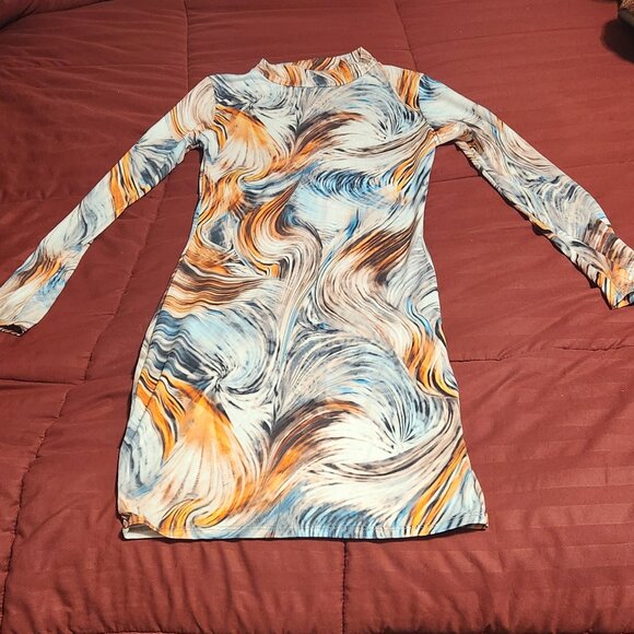 Multi Color Mini Dress - Picture 3 of 3